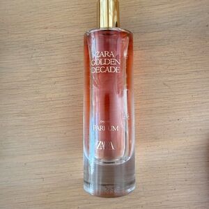 Zara Golden Decade Perfume with Gold Cap